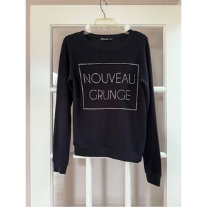 Signorelli Black ‘Nouveau Grunge’ Sweater